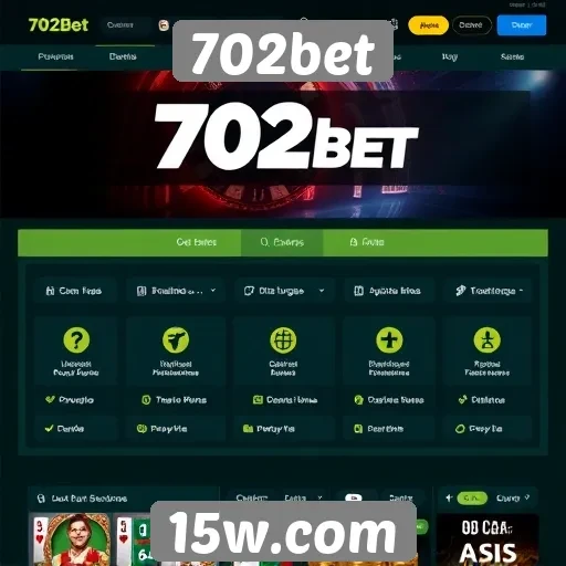 Facilidade de navegação no site 702bet